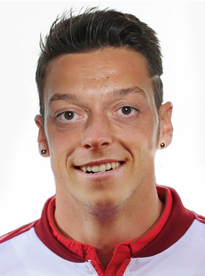 Ozil, Bale, photofit